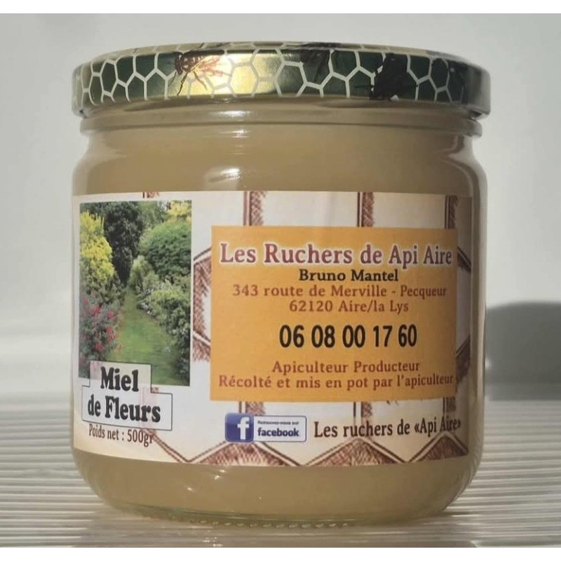 MIEL DE FLEURS pot de 500g